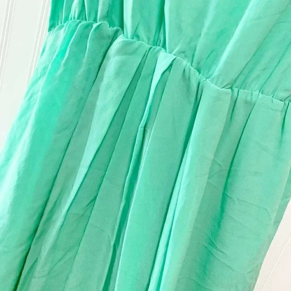 Club Monaco Size 4 Capri Blue Sleeveless Empire Waist Bailey Dress NEW! - Picture 8 of 9